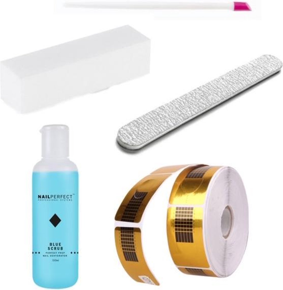 Complete Acryl sjablonen set - Nagelverlenging set - Poly gel Nails - Kunstnagel pakket - 500 stuks