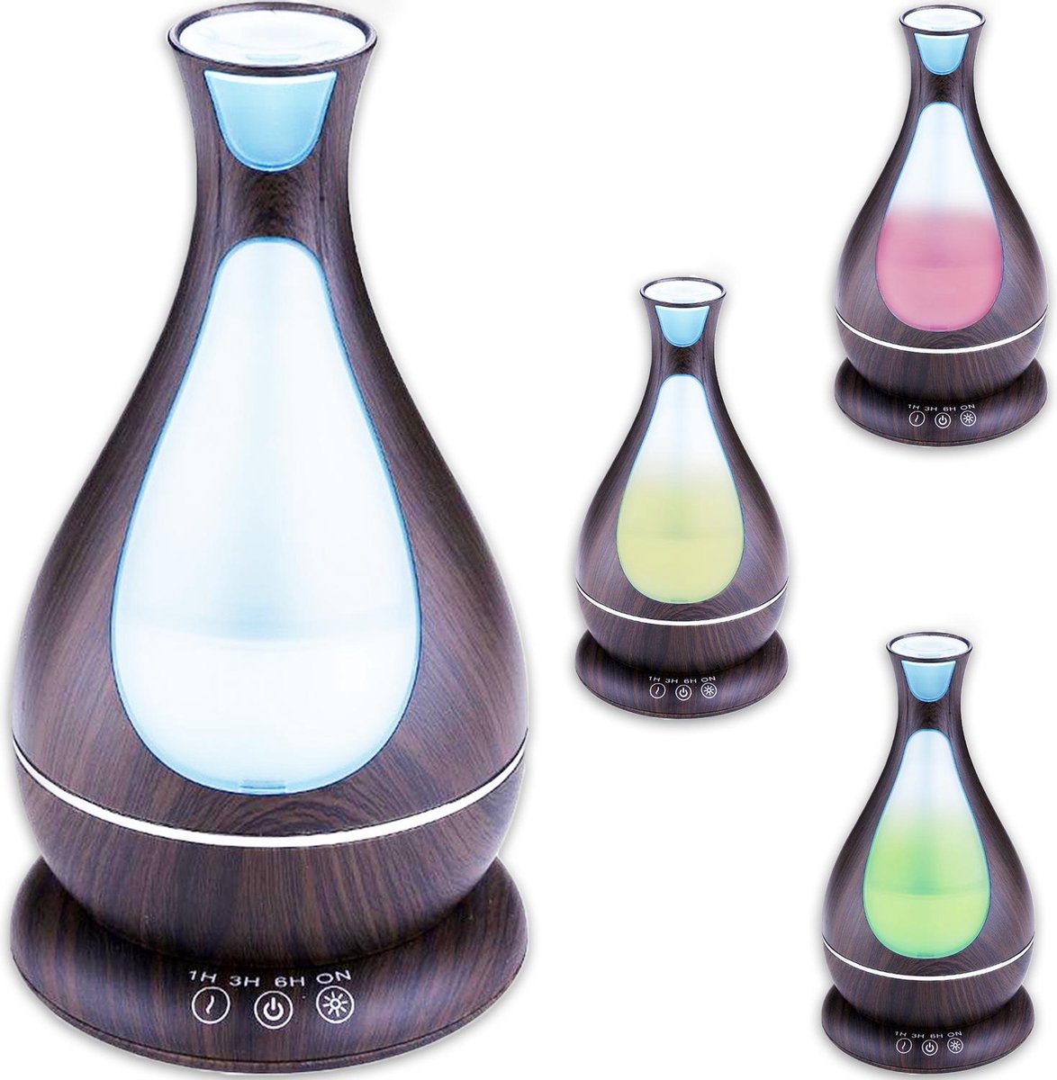 Aromatherapie / Aromadiffuser - Aromaverdamper Diffuser voor Etherische Olie - Luchtbevochtiger