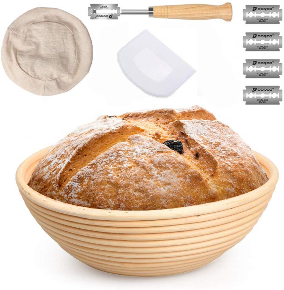 Rijsmandje Inclusief Deegmesje