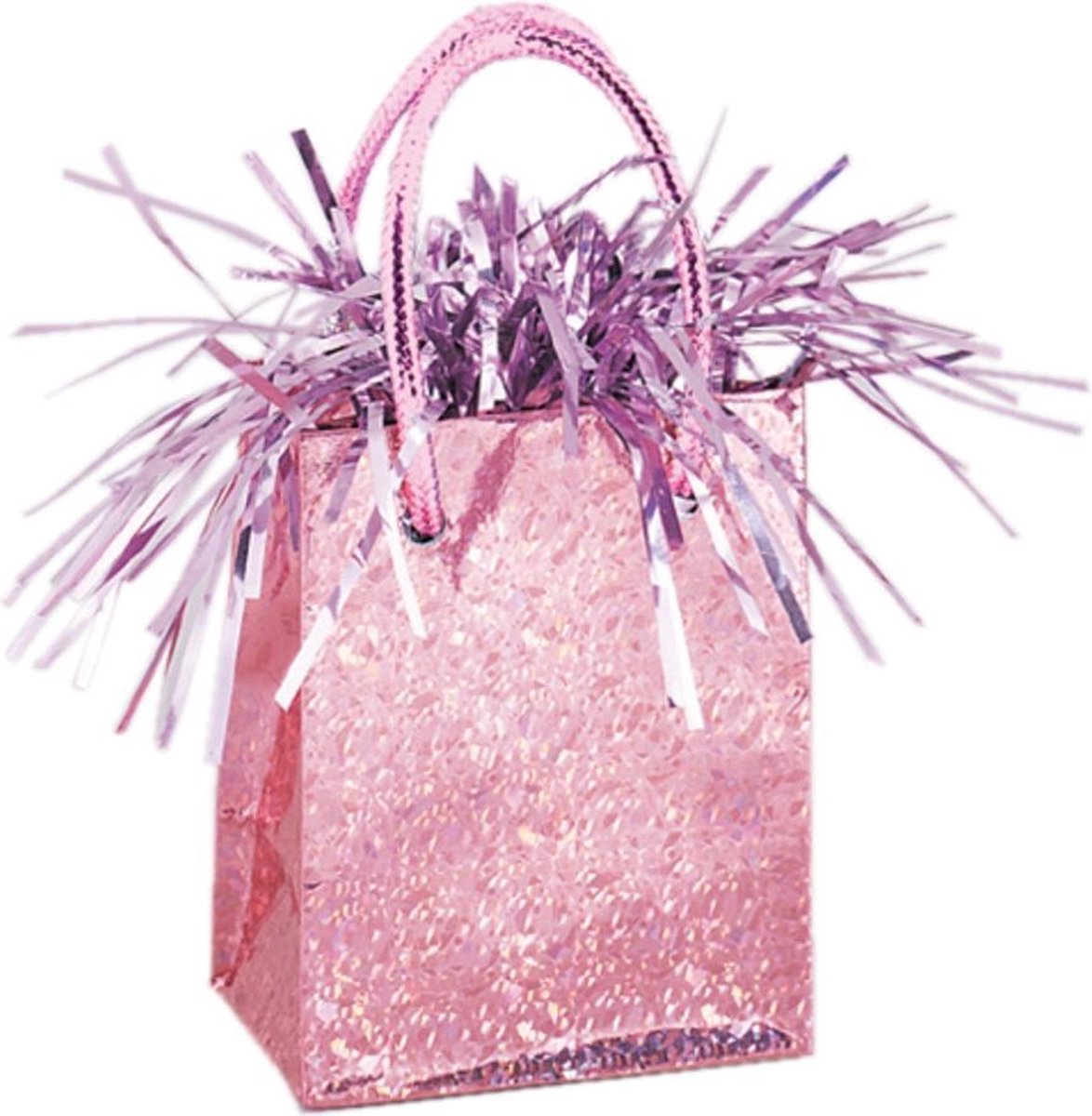 Ballon Gewicht Tas Roze 157gr