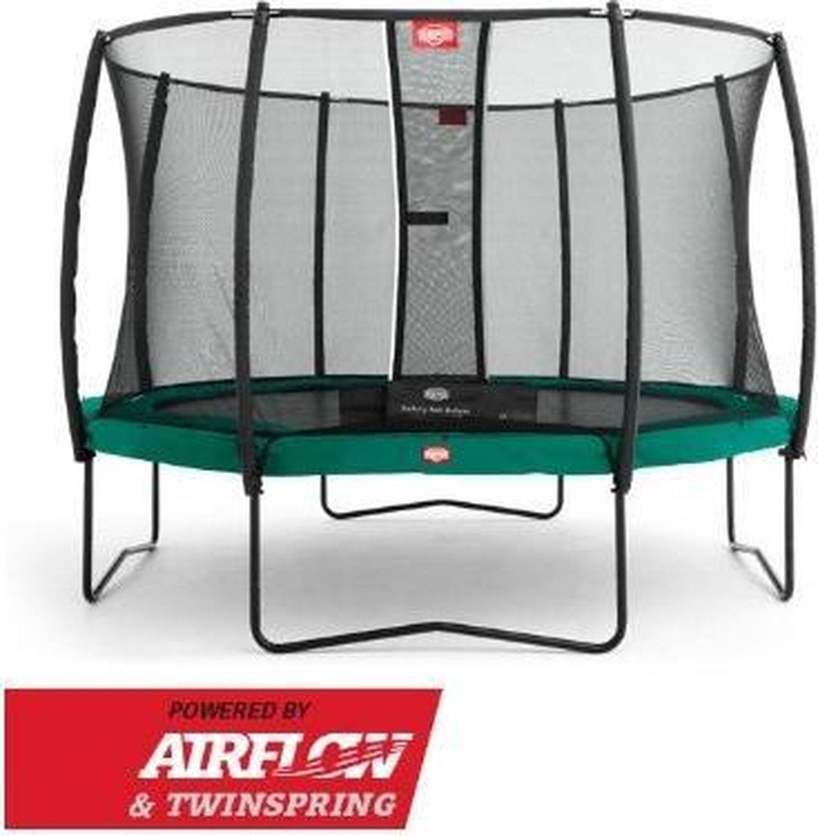 Trampoline BERG Champion Green 380 + Safety Net Deluxe