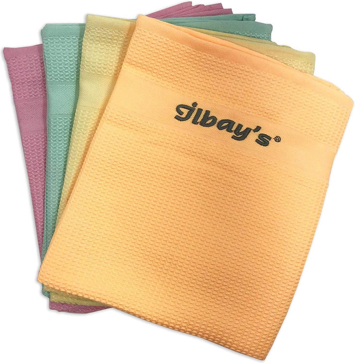 Ilbays schoonmaakdoeken - Microvezeldoekjes - Microvezeldoek - Microvezel doek - microvezel doek auto - 4 Stuks - Raamdoeken – Duurzaam – 42x68 cm