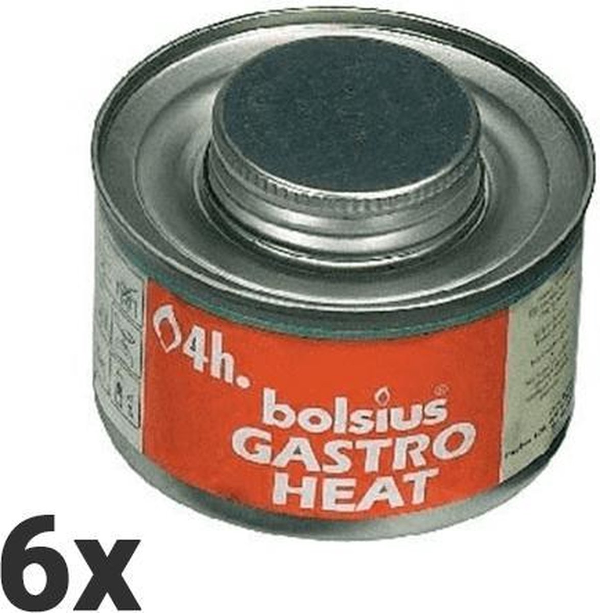 Horeca Gastro heat buffetverwarmer 4u Neutraal (6 stuks)
