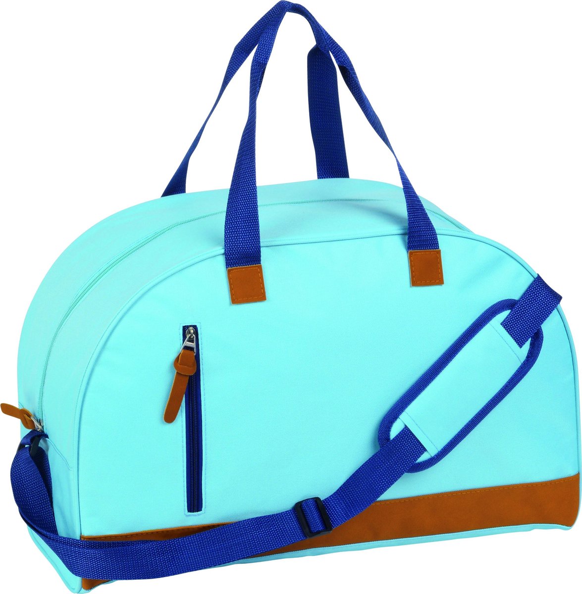 YoPromo Sporttas FUN lichtblauw