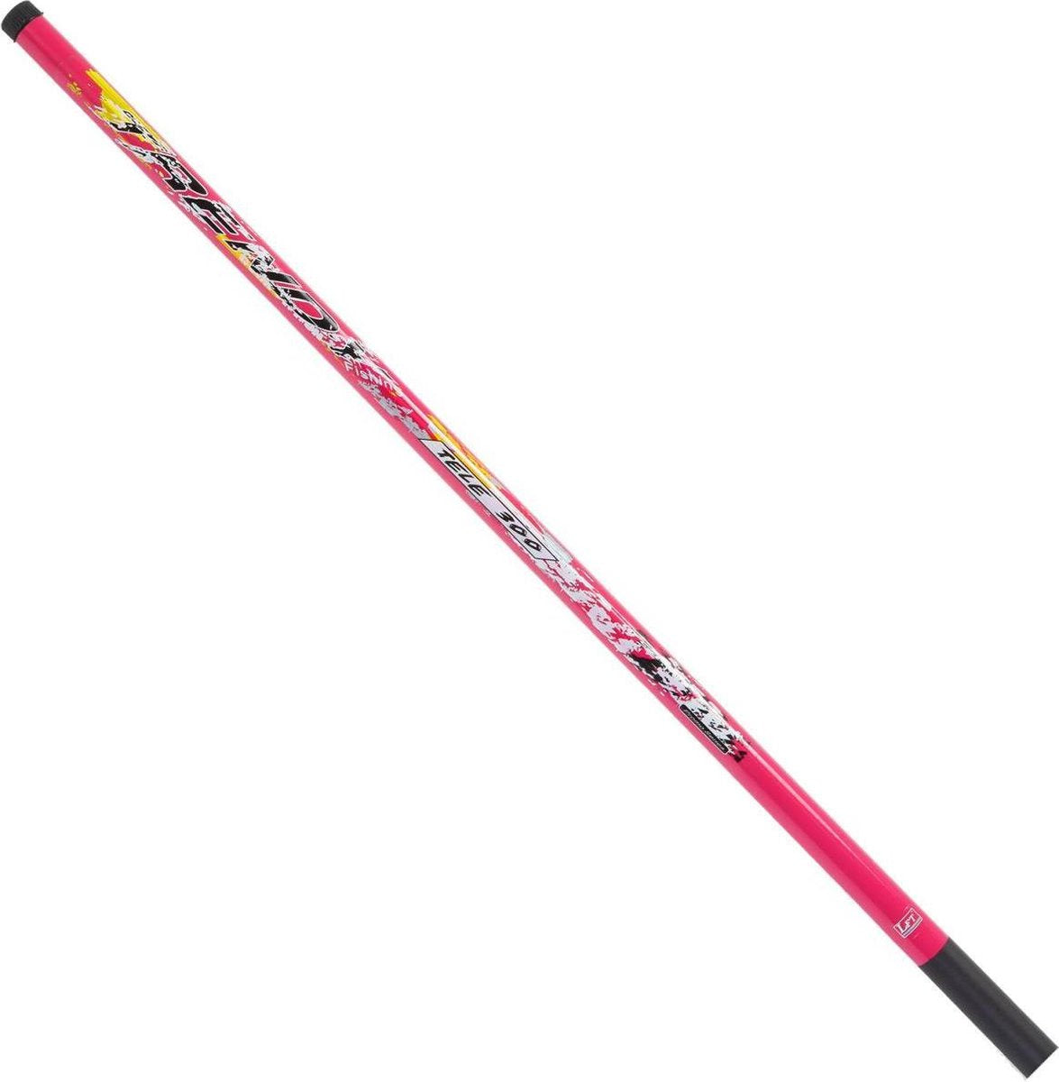 LFT Trendy telescoop hengel 300 cm pink + starterset