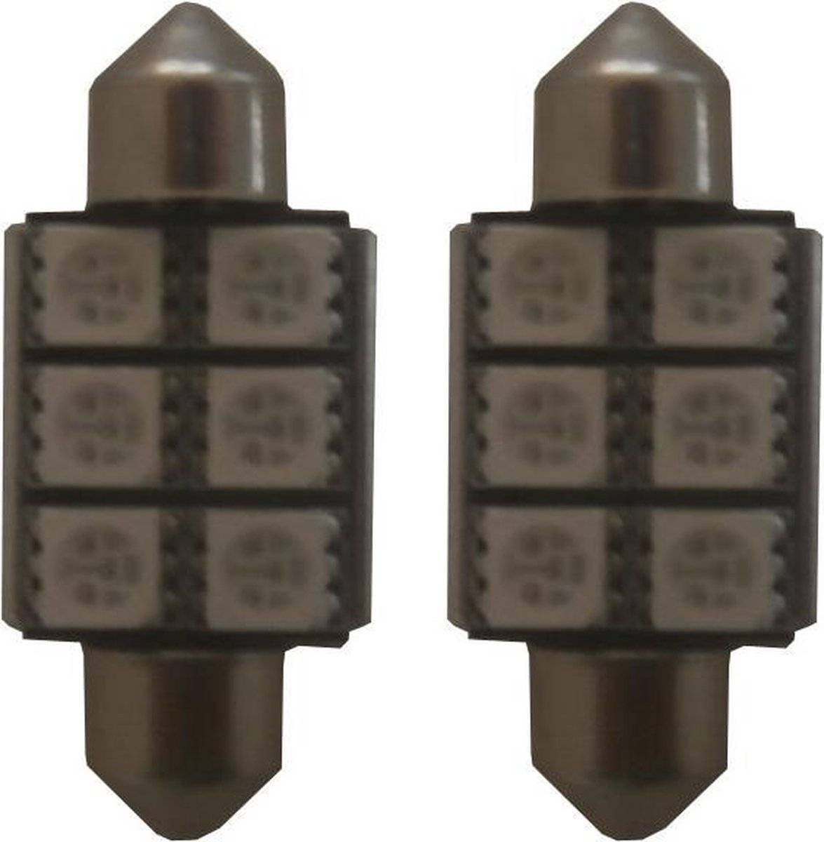 C5W 36mm 6 SMD LED binnenverlichting groen
