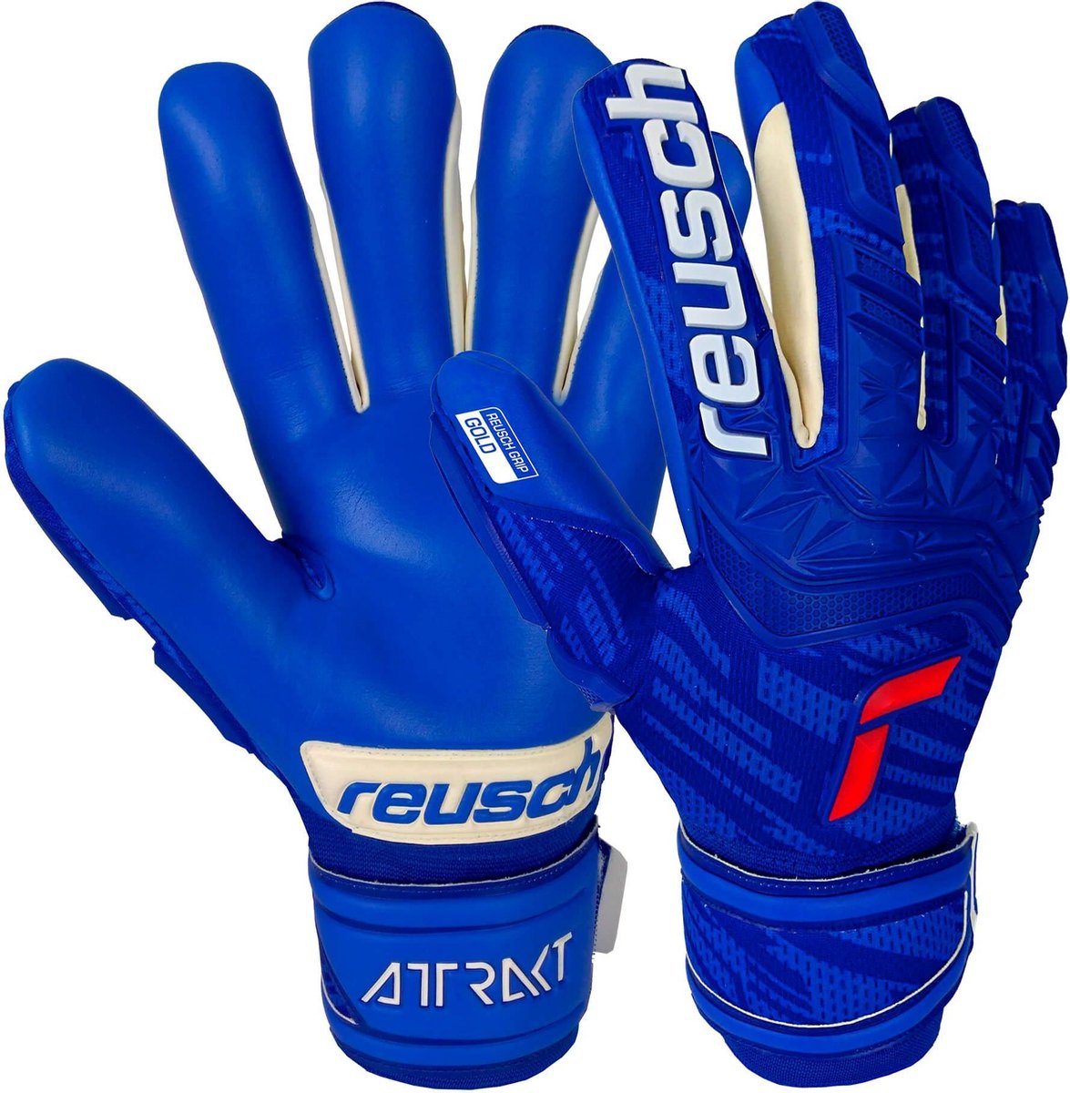 Reusch Attrakt Freegel Gold Finger Support - Keepershandschoenen - Maat 8