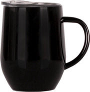 Drinkbekers | Thermosbeker | Beker | Koffiebeker to go | Dubbelwandig | RVS | Zwart | Able & Borret