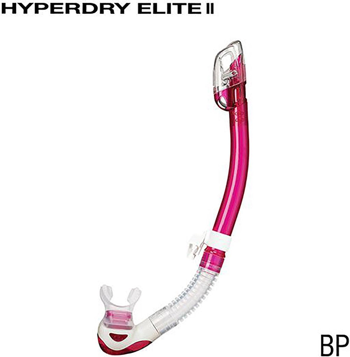 TUSA Hyperdry Elite II snorkel - Roze