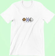 BT21 BTS Pixel Art T-Shirt | Cute Kpop Merchandise | Bangtan Boys Army | Shooky Amy Two-Faced | Wit Maat L