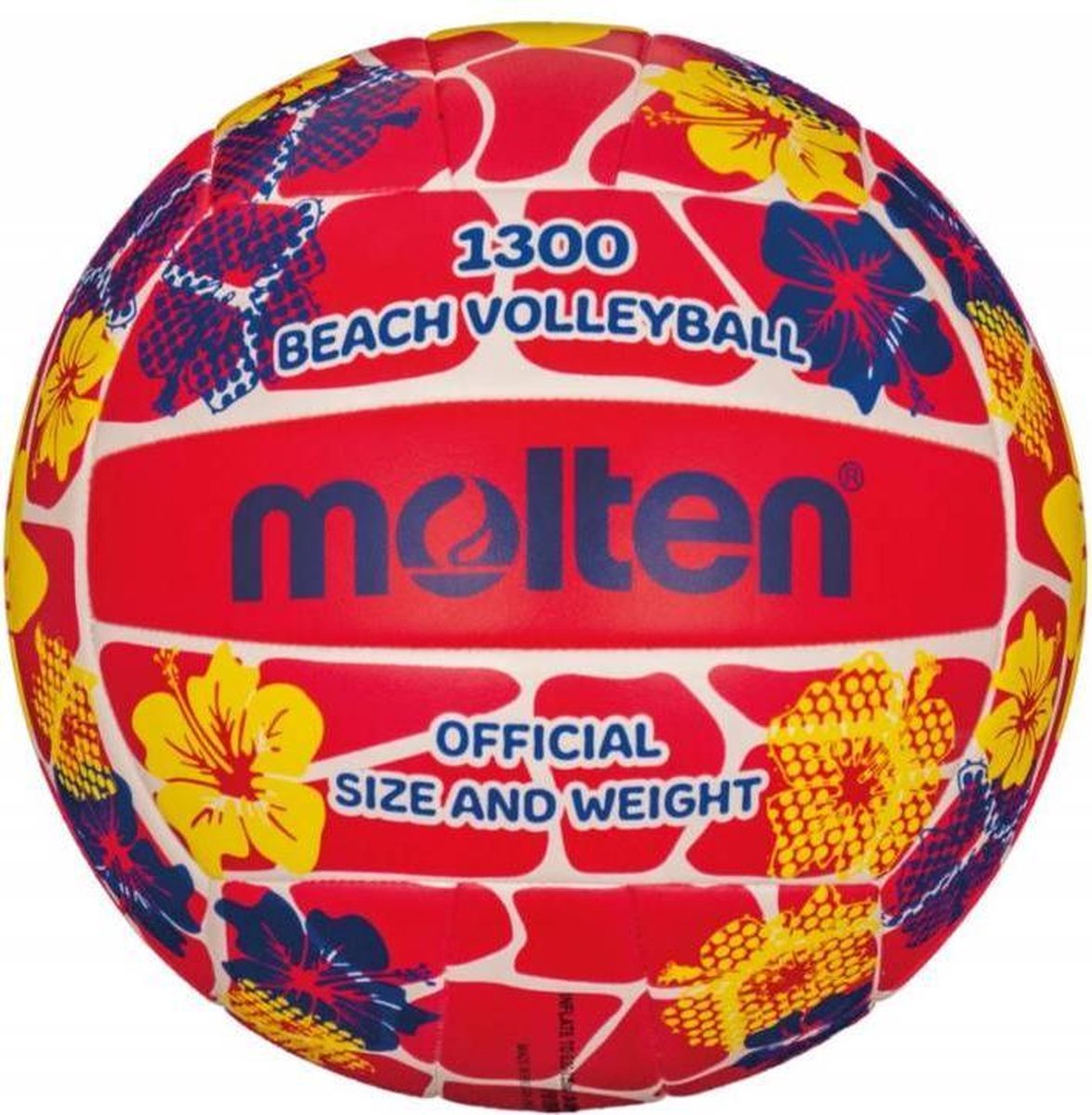 Molten beachvolleybal - rood/geel/blauw - V5B1300