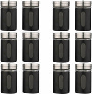 VOORDEEL! 12x RVS kruidenpotjes