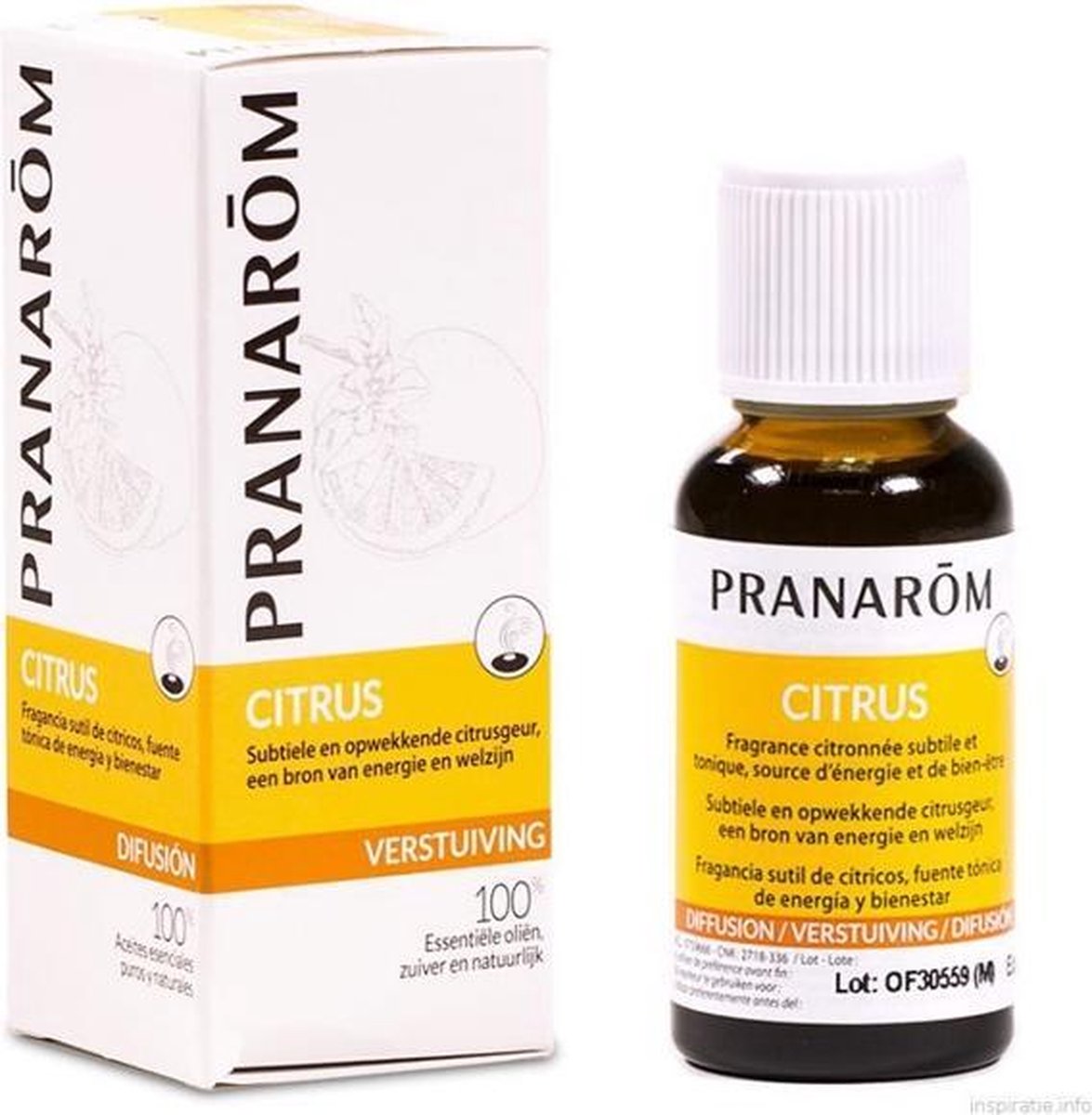 Pranarôm aroma Citrus