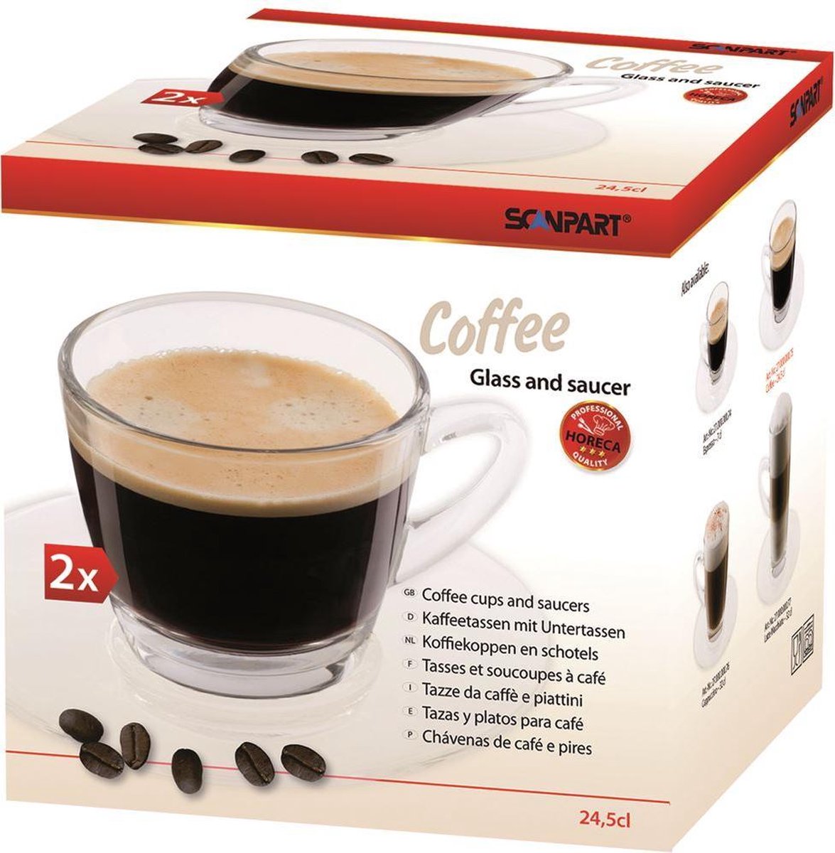 Koffie kop en schotel A2 24
