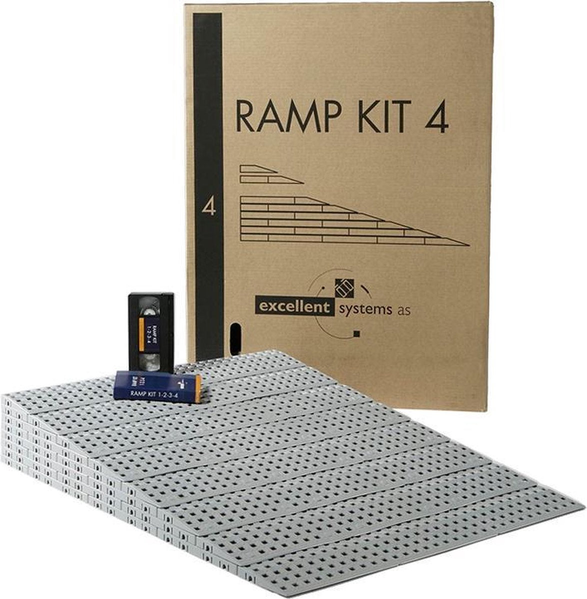 Drempelhulp - oprijsysteem kunststof KIT 4 - 11
