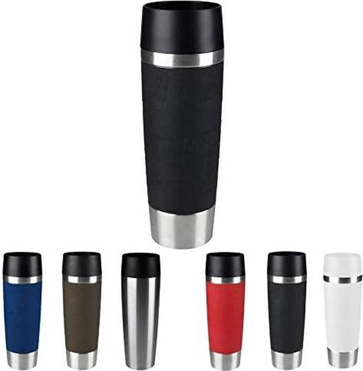 Emsa 515615 Reisbeker Standard-Design Grande | Thermo mok | Isolerende mok | 500 ml | houdt 6 uur warm