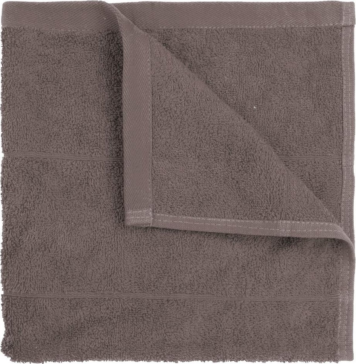 I2T Keukendoeken 50x50 cm - Set van 8 - Taupe - 500 gr/m²