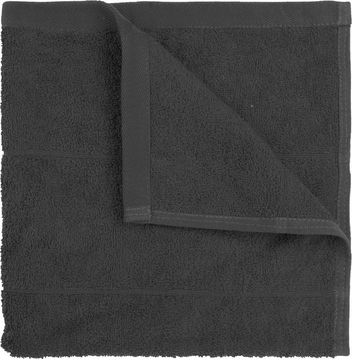 I2T Keukendoeken 50x50 cm - Set van 8 - Antraciet - 500 gr/m²