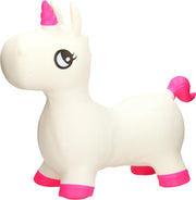 Playfun skippyball unicorn 50 cm white