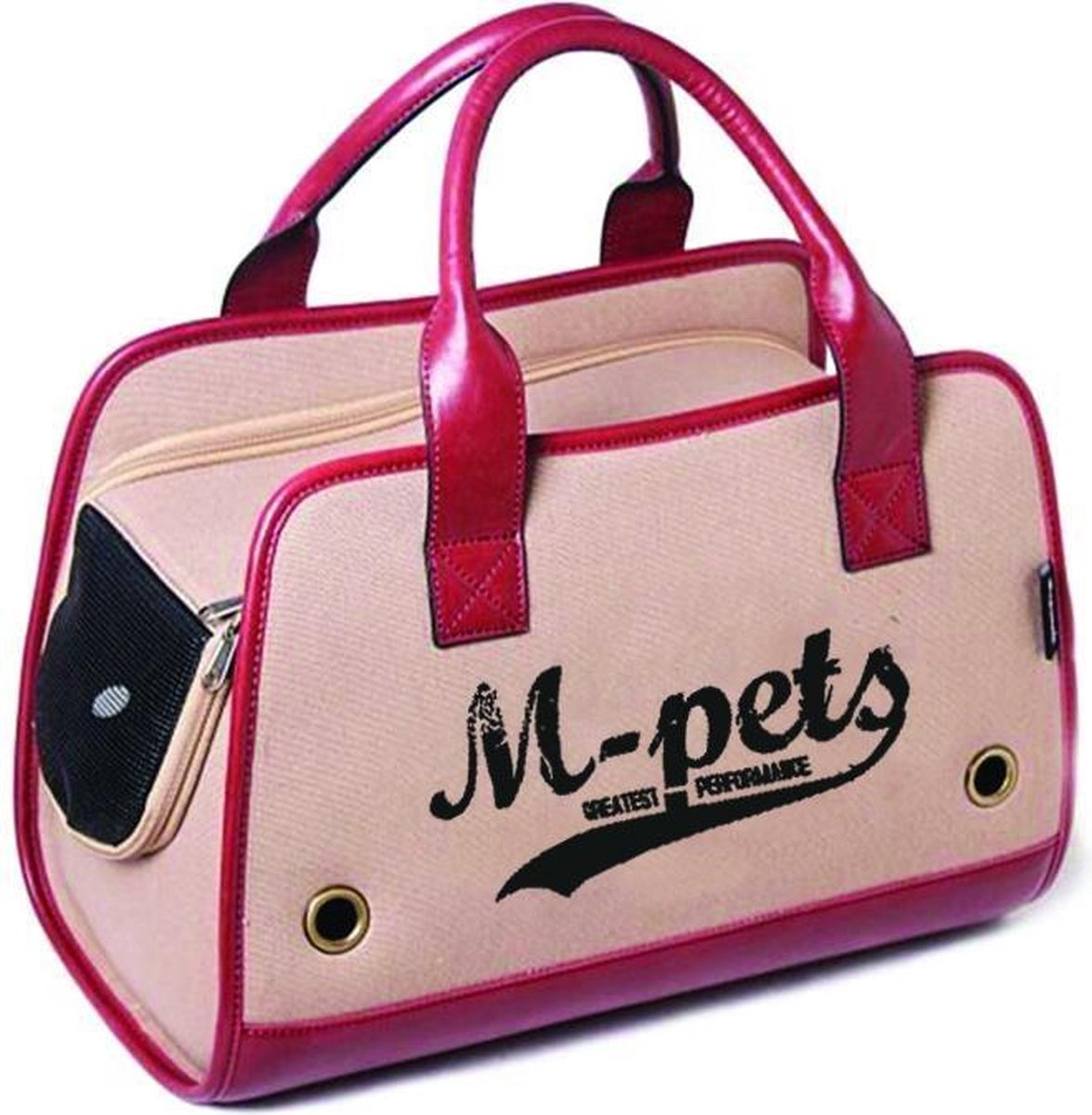 M-pets Draagtas Hond/kat 40 X 20 X 28 Cm Polyester Roze