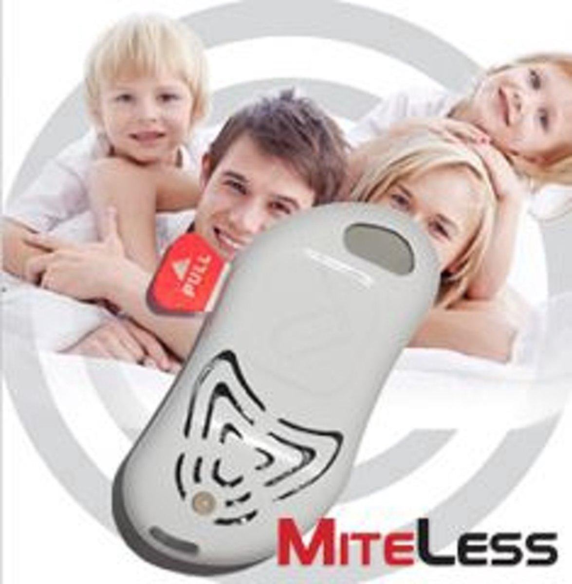 Miteless huisstofmijt afweer voor mens wit