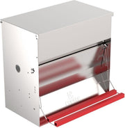 AUTOMATISCHE TRAPBAK VOEDERBAK VOOR KIPPEN 30KG 50X30X50 CM