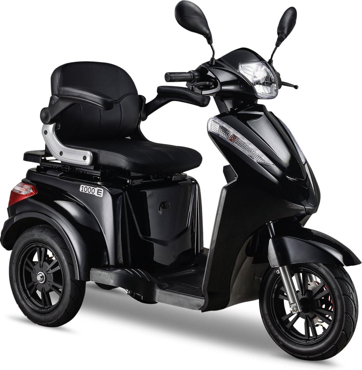 IVA E1000 Scootmobiel Zwart