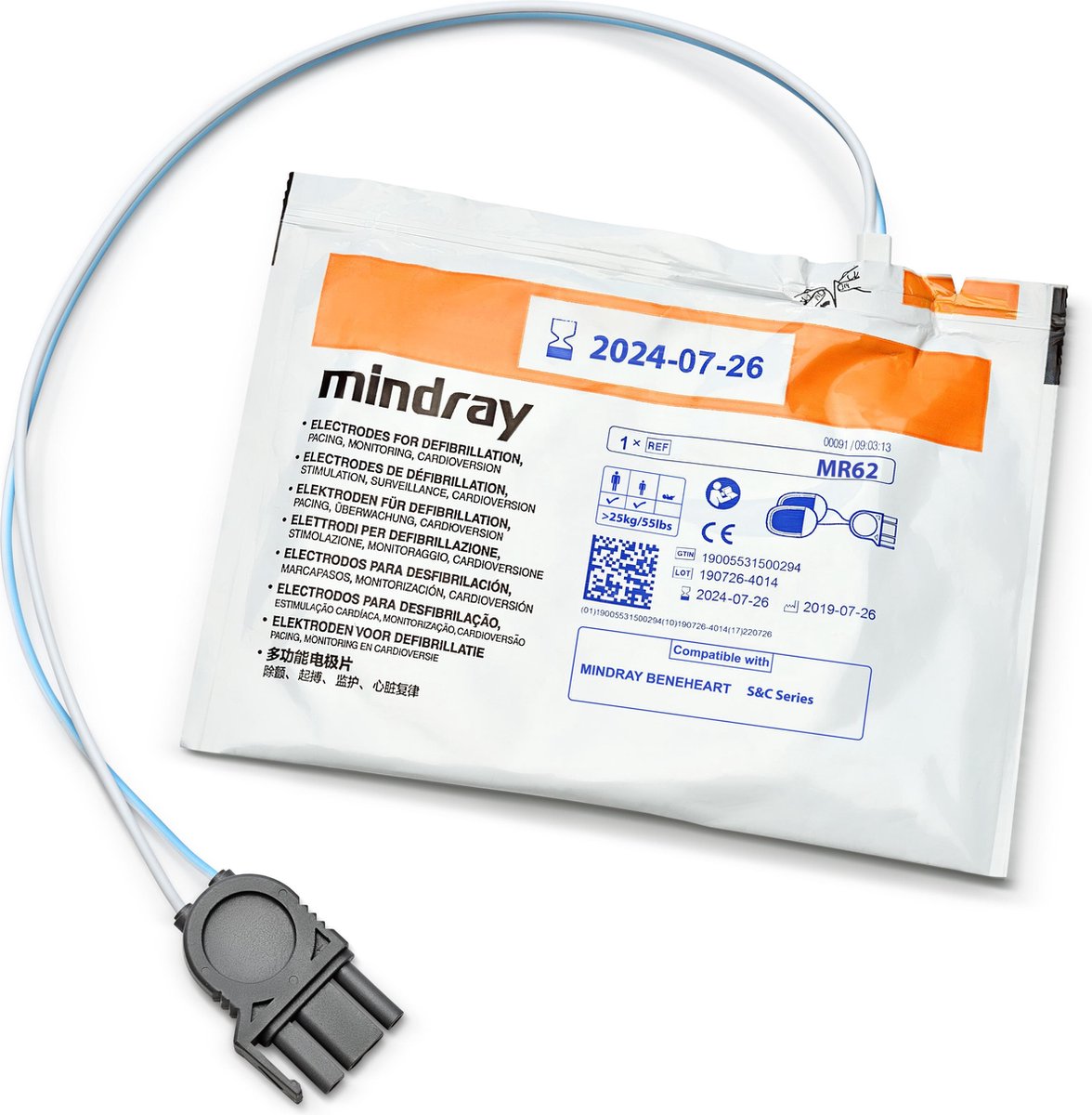 Mindray AED C1a en C2 elektroden