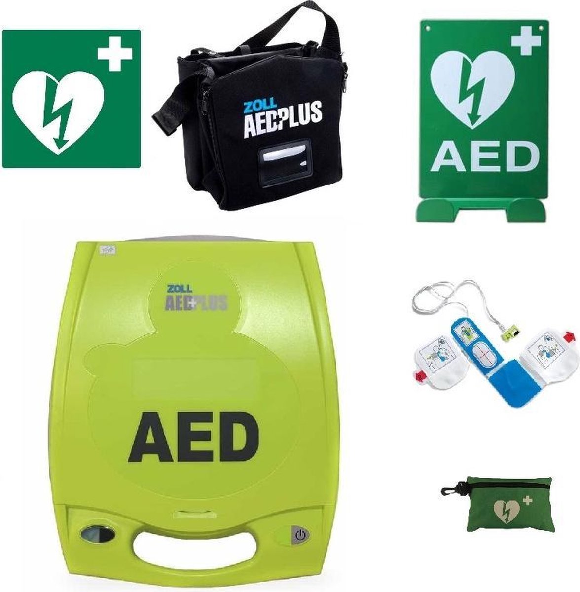 Zoll Plus Flexibelpakket halfautomatisch (incl. CPR-D elektroden)