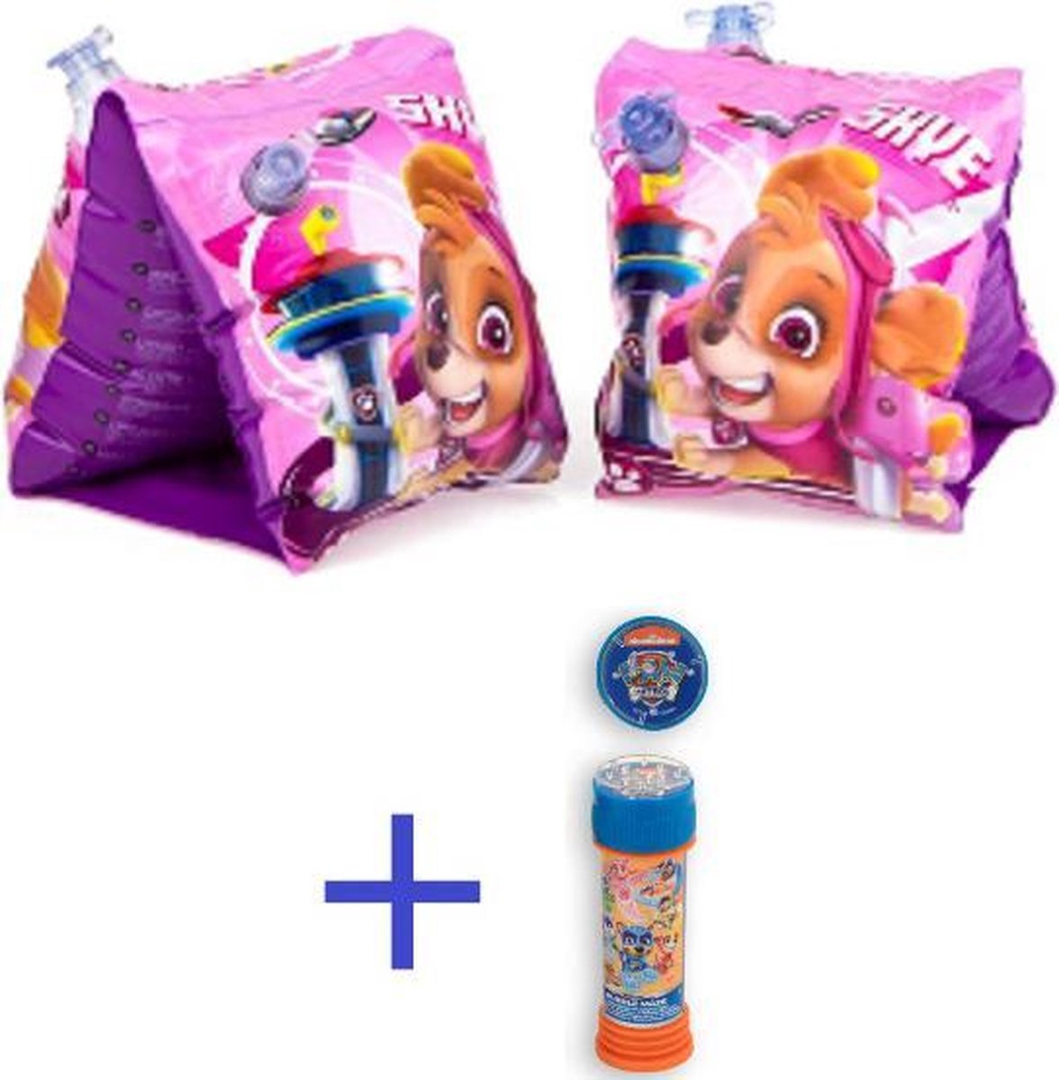 PAW Patrol Zwembandje en PAW Patrol Bellenblaas | 3 - 6 Jaar | Skye | Meisjes | Zwembad of Strand