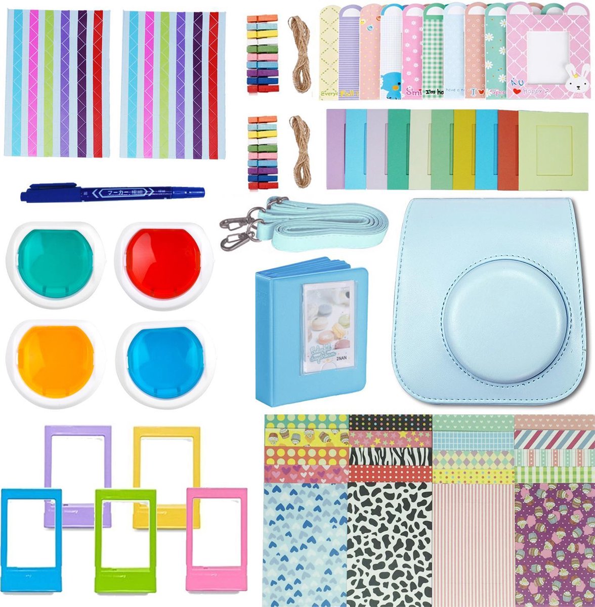 Accessoires Set voor Fujifilm Instax Mini 11 Case met Hoesje