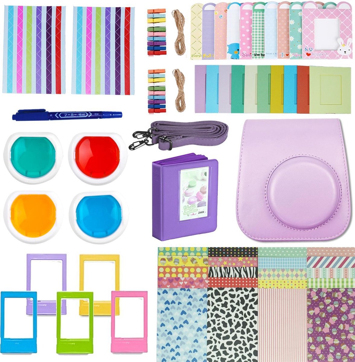 Accessoires Set voor Fujifilm Instax Mini 11 Case met Hoesje