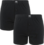 CECEBA 2P wijde boxers zwart - M