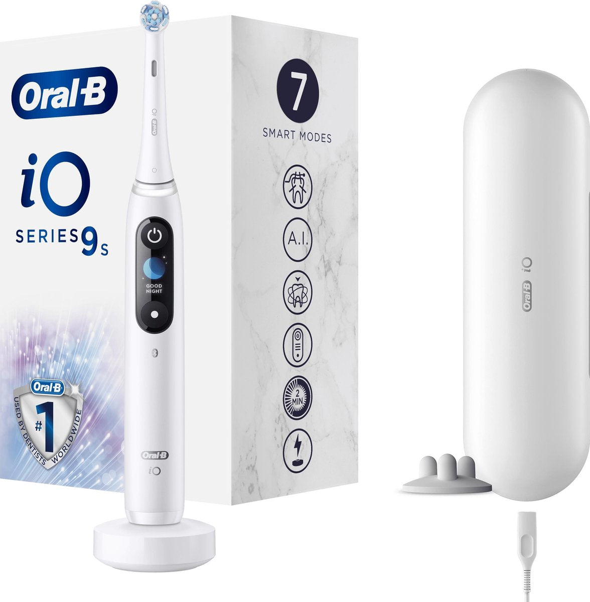 Oral-B iO - 9s - Elektrische Tandenborstel - Wit