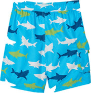 Hatley Jongens UV Zwemshort White Sharks