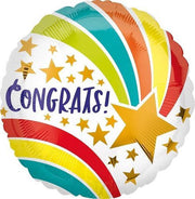 Folieballon congrats geslaagd examenfeest