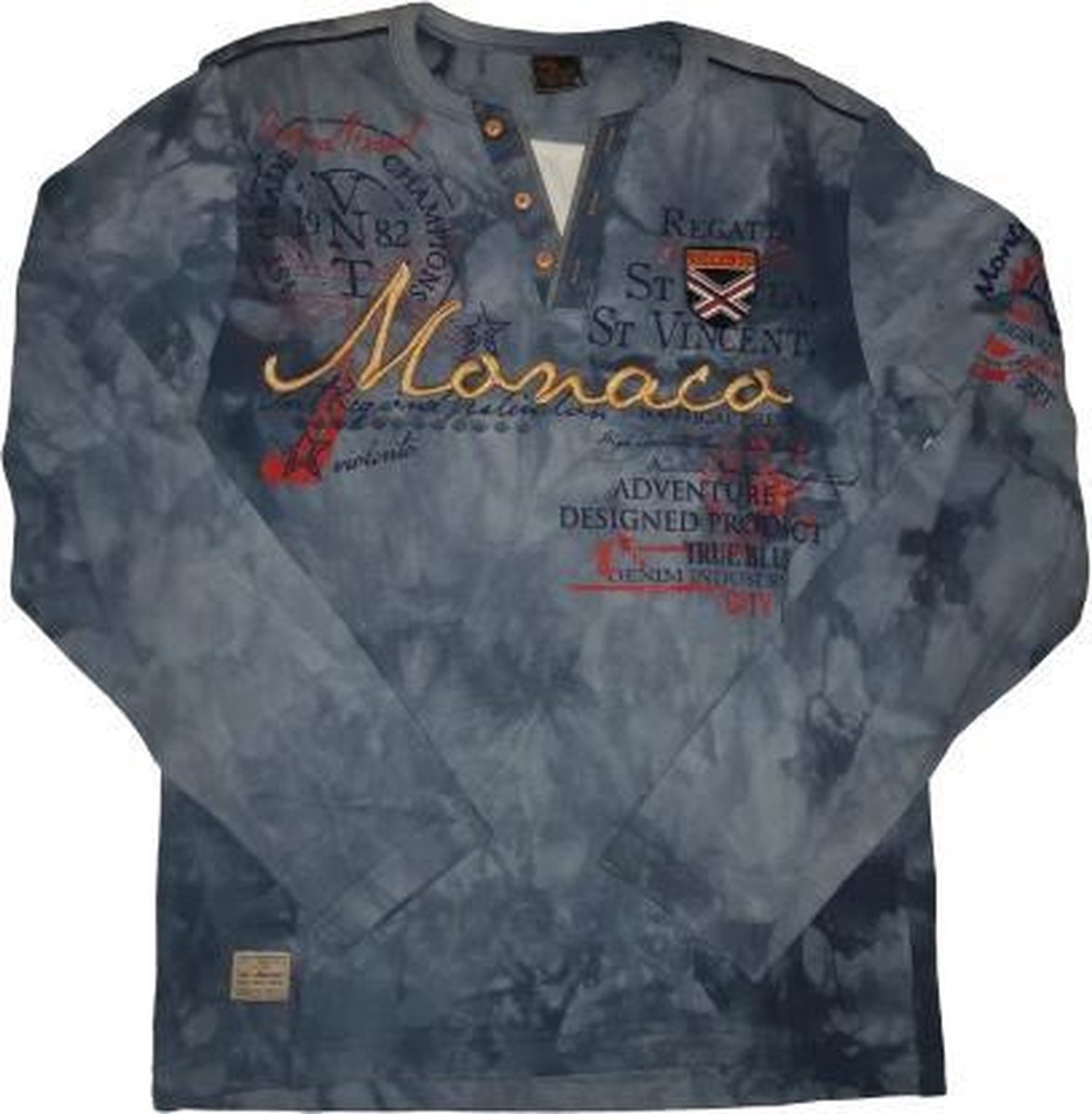 Violento Sweatshirt heren monaco 1 blauw