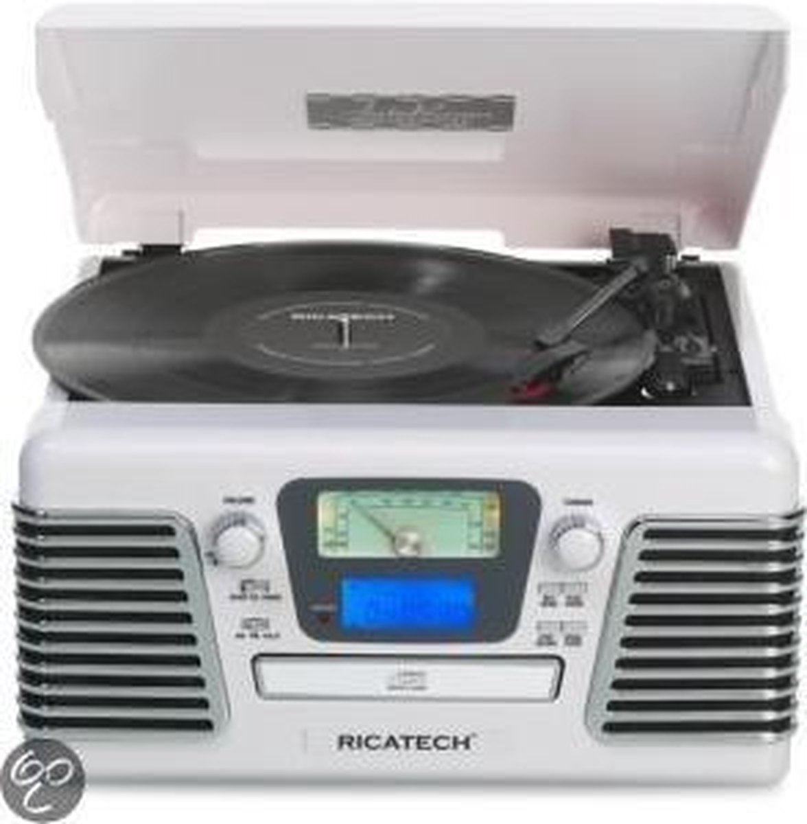 Ricatech Home entertainment - Platenspelers RMC100 - Wit