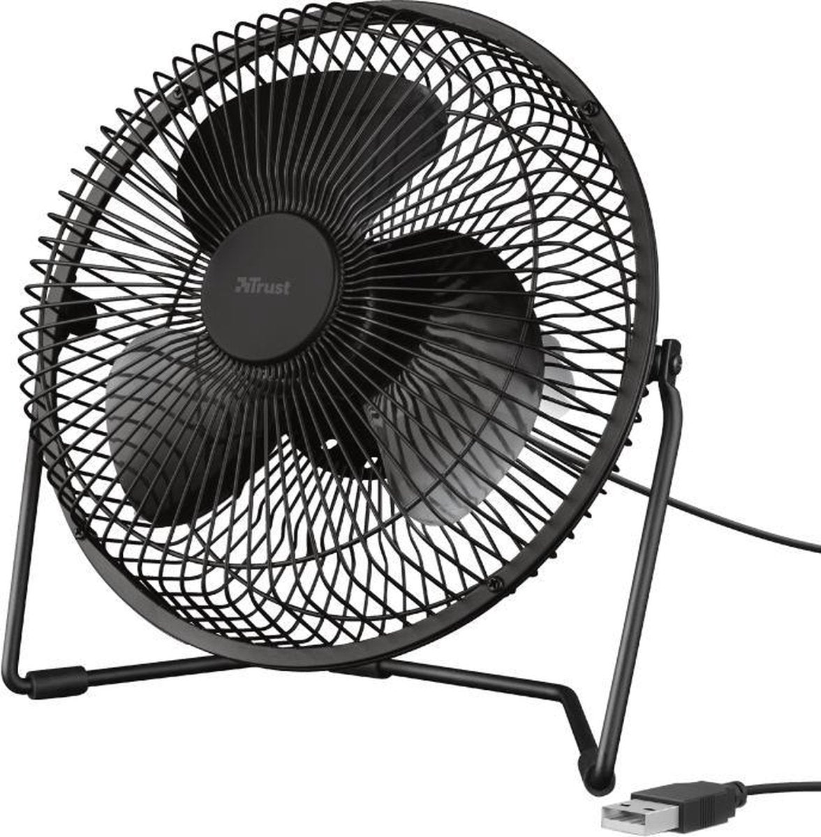 Trust Blaze - Bureau ventilator met USB-voeding - Voor een comfortabele temperatuur tijdens het werken of gamen