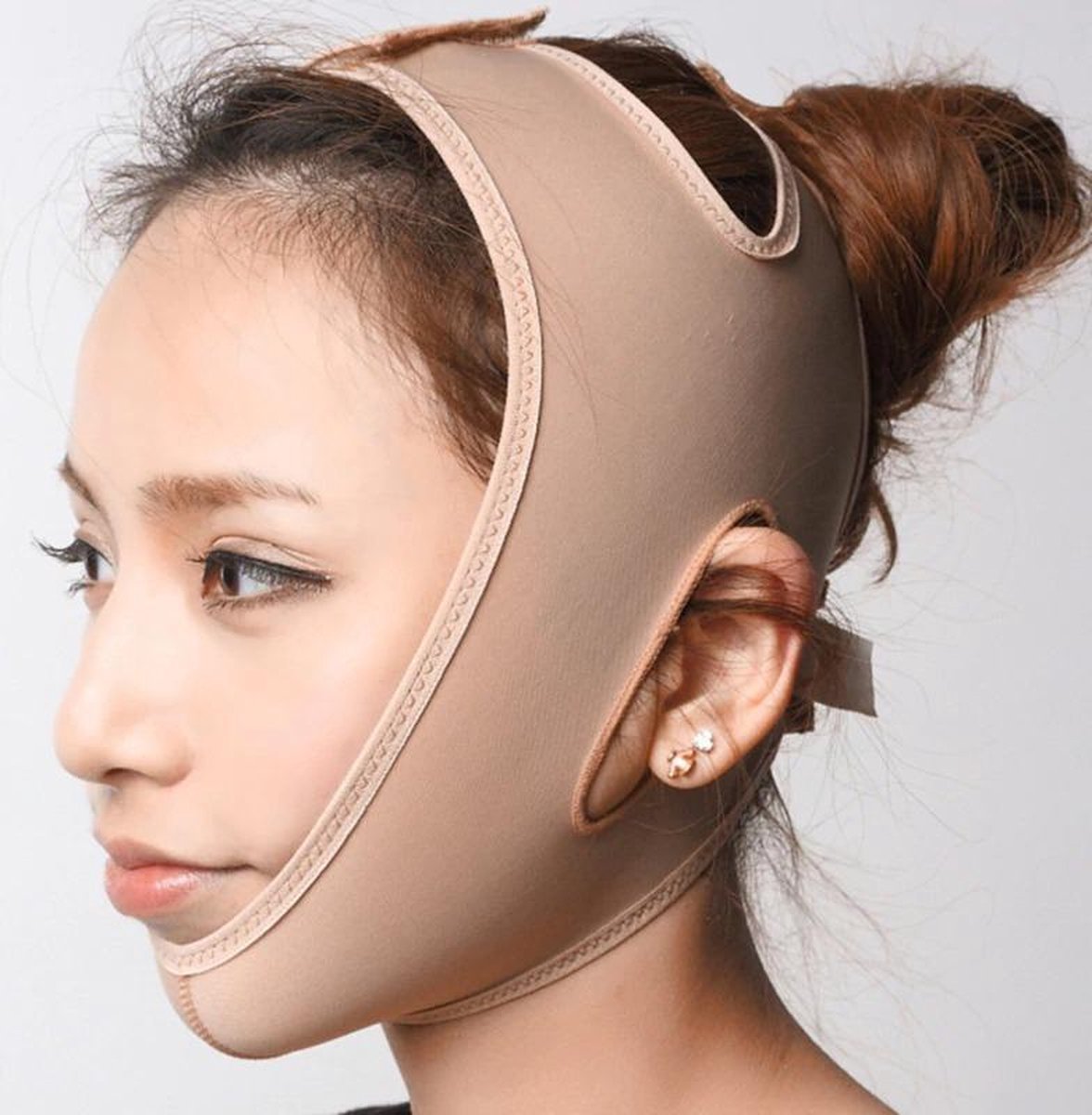 WiseGoods Afslankband Gezicht Dubbele Kin - Onderkin Afslanker - Kaaklijn Trainer - Jawline Shaper - Beauty Accessoires