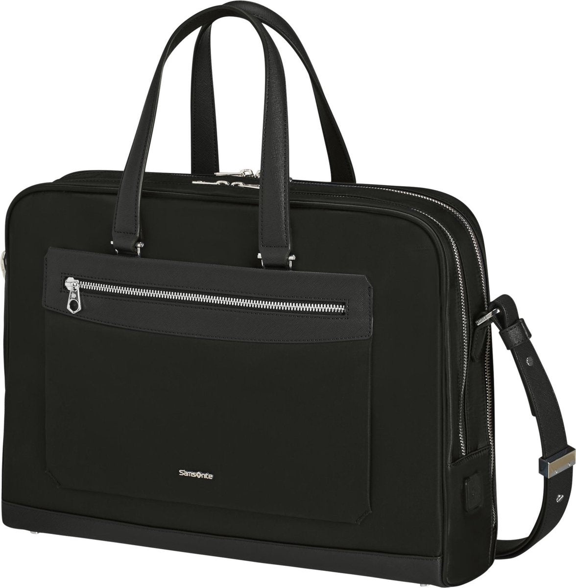 Samsonite Laptopschoudertas - Zalia 2.0 Bailhandle 2 vakken 15.6 inch Black