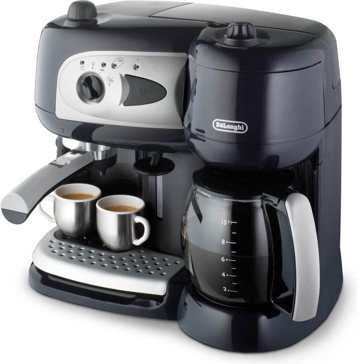 De'Longi BCO 260CD.1 Espresso-combo - Blauw zilver
