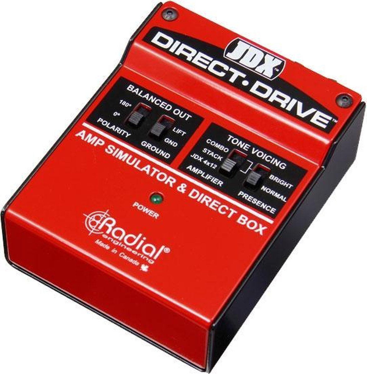 Radial JDX Direct Drive DI-box/preamp pedal