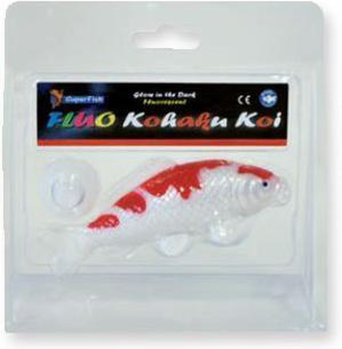 Deco fluo Kohaku voor aquarium