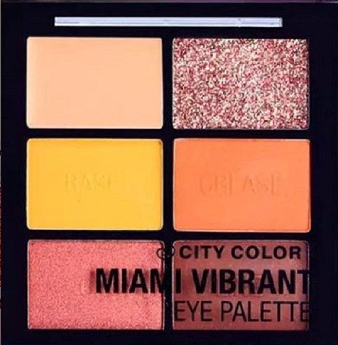 City Color Miami Vibrant Eyeshadow Palette