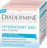 Diadermine 48H gel crème - 1 stuk