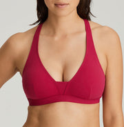 Holiday Bikini Top 4007121 Barolla Red