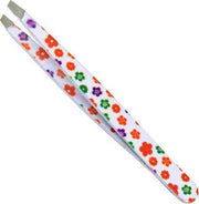 Epileer pincet- bloemetjes motief