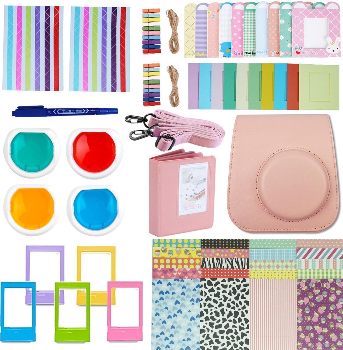 Accessoires Set voor Fujifilm Instax Mini 11 Case met Hoesje