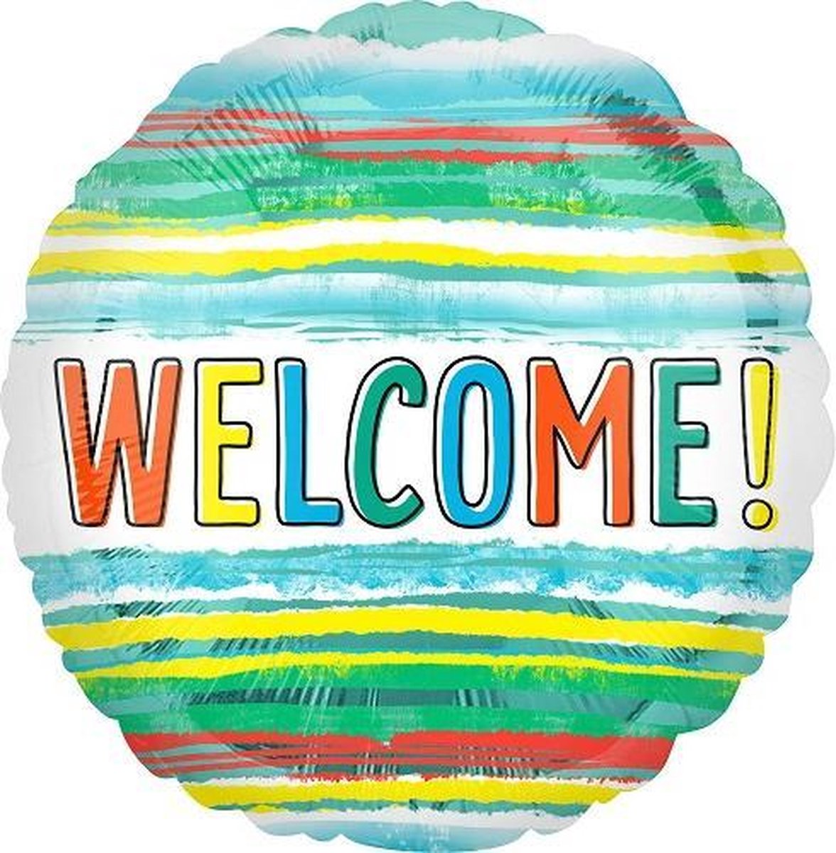 Folieballon welcome!